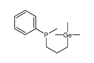 methyl-phenyl-(3-trimethylgermylpropyl)phosphane结构式