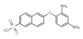 6-(2,4-diaminophenoxy)-2-naphthalenesulfonic acid picture