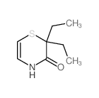 2H-1,4-Thiazin-3(4H)-one,2,2-diethyl- picture