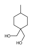 [1-(hydroxymethyl)-4-methylcyclohexyl]methanol结构式