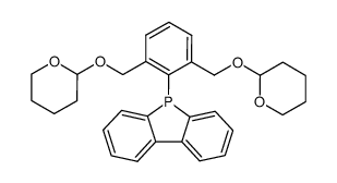 5-(2,6-bis-tetrahydropyran-2-yloxymethyl-phenyl)-5H-benzo[b]phosphindole Structure