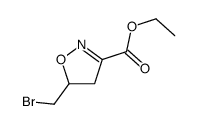 ethyl 5-(bromomethyl)-4,5-dihydro-1,2-oxazole-3-carboxylate Structure