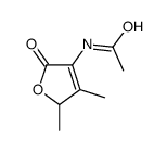 Acetamide, N-(2,5-dihydro-4,5-dimethyl-2-oxo-3-furanyl)- (9CI) structure