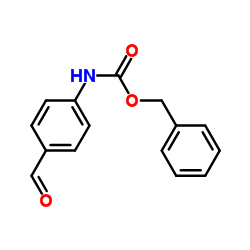 Benzyl(4-formylphenyl)carbamate structure