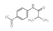 Propanamide,2-methyl-N-(4-nitrophenyl)- structure