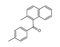 (2-methylnaphthalen-1-yl)(4-methylphenyl)methanone Structure