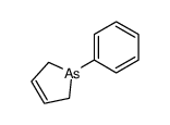 1-phenyl-3-arsolene结构式