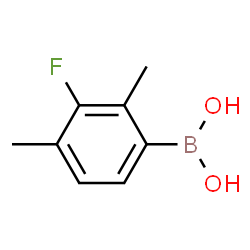 3-Fluoro-2,4-dimethylphenylboronic acid structure