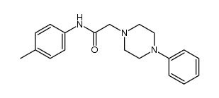 N-(4-METHYLPHENYL)-2-(4-PHENYLPIPERAZINO)ACETAMIDE picture