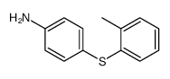 4-(2-methylphenyl)sulfanylaniline Structure