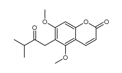 Toddanone结构式