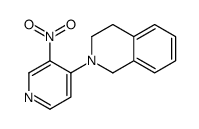 2-(3-nitropyridin-4-yl)-3,4-dihydro-1H-isoquinoline Structure