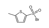 5-methylthiophene-2-sulphonyl bromide结构式