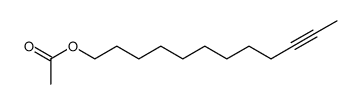 10-dodecyne-1-yl acetate结构式