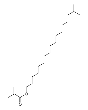 16-methylheptadecyl 2-methylprop-2-enoate结构式