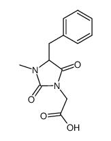 (4-benzyl-3-methyl-2,5-dioxo-imidazolidin-1-yl)-acetic acid Structure