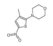 4-(3-methyl-5-nitrothiophen-2-yl)morpholine Structure