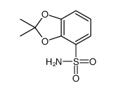 2,2-dimethyl-1,3-benzodioxole-4-sulfonamide Structure