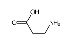 3-aminopropanoic acid结构式