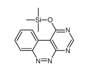 trimethyl(pyrimido[4,5-c]cinnolin-1-yloxy)silane结构式