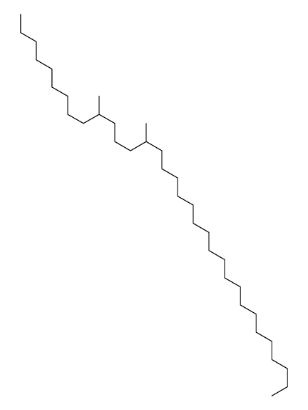 10,14-dimethyltritriacontane结构式