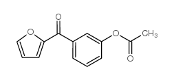 2-(3-ACETOXYBENZOYL) FURAN Structure