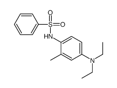 N-[4-(diethylamino)-2-methylphenyl]benzenesulfonamide Structure