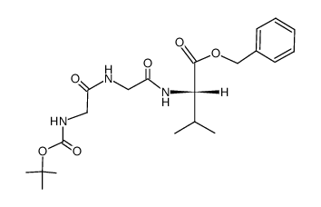 Boc-G-G-V-OCH2Ph结构式