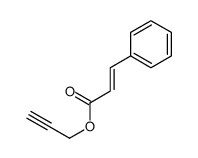 prop-2-ynyl 3-phenylprop-2-enoate结构式