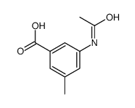 m-Toluic acid, 5-acetamido- (7CI)结构式