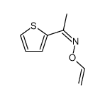 (Z)-2-acetylthiophene O-vinyloxime Structure