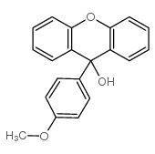 9-(4-Methoxyphenyl)xanthen-9-ol Structure