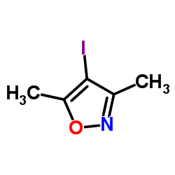 4-Iodo-3,5-dimethyl-1,2-oxazole structure