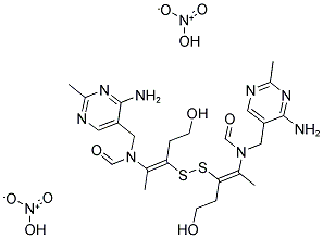 THIAMINE DISULFIDE NITRATE structure