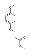 methyl 3-(4-methoxyphenoxy)prop-2-enoate Structure