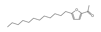 2-acetyl-5-dodecylfuran结构式