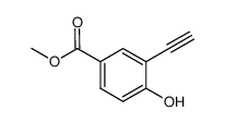 methyl 3-ethynyl-4-hydroxybenzoate Structure