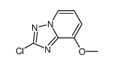 2-chloro-8-methoxy[1,2,4]triazolo[1,5-a]pyridine Structure