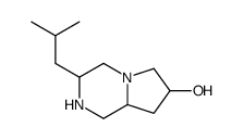 3-(2-methylpropyl)-1,2,3,4,6,7,8,8a-octahydropyrrolo[1,2-a]pyrazin-7-ol Structure