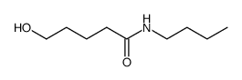 N-butyl-5-hydroxypentanamide Structure