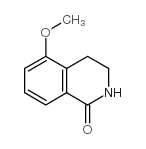 5-甲氧基-3,4-二氢-1(2H)-异喹啉酮结构式