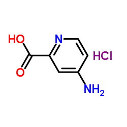 4-氨基吡啶-2-甲酸盐酸盐结构式