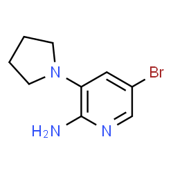 5-Bromo-3-(pyrrolidin-1-yl)pyridin-2-amine picture