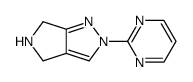 2-[pyrimidin-2-yl]-2,4,5,6-tetrahydropyrrolo[3,4-c]pyrazole Structure