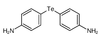 4-(4-aminophenyl)tellanylaniline Structure