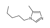 5-methyl-1-pentylimidazole Structure