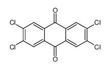 2,3,6,7-tetrachloroanthracene-9,10-dione结构式