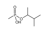 1,2-DIMETHYLPROPYL HYDROGEN METHYLPHOSPHONATE结构式