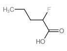 Pentanoic acid,2-fluoro- structure