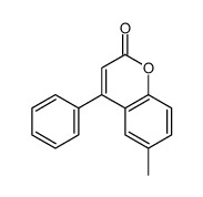 6-甲基-4-苯基香豆素结构式